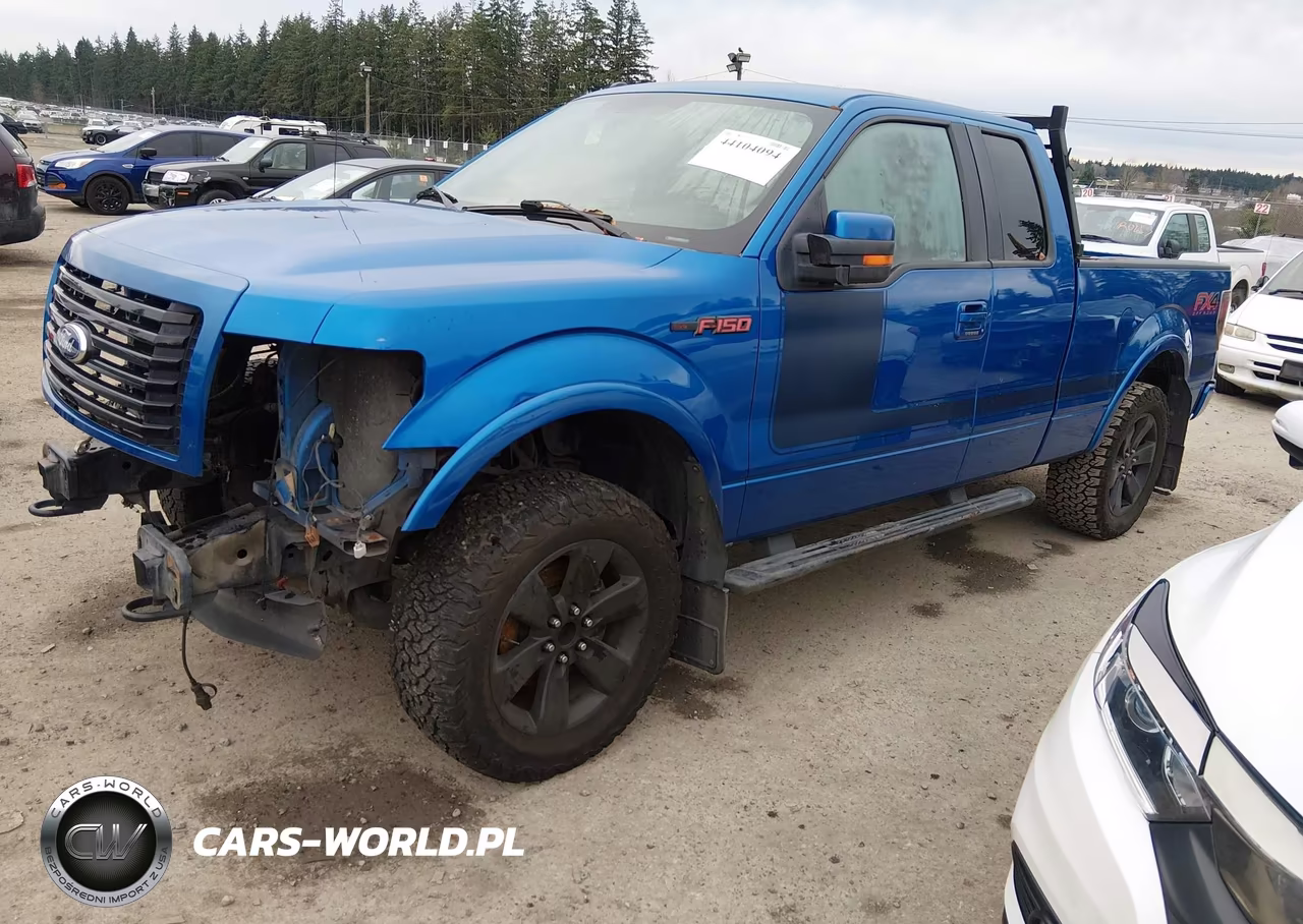 2012 Ford F-150 Fx4 VIN:1FTFX1EF1CFB29598 - 2