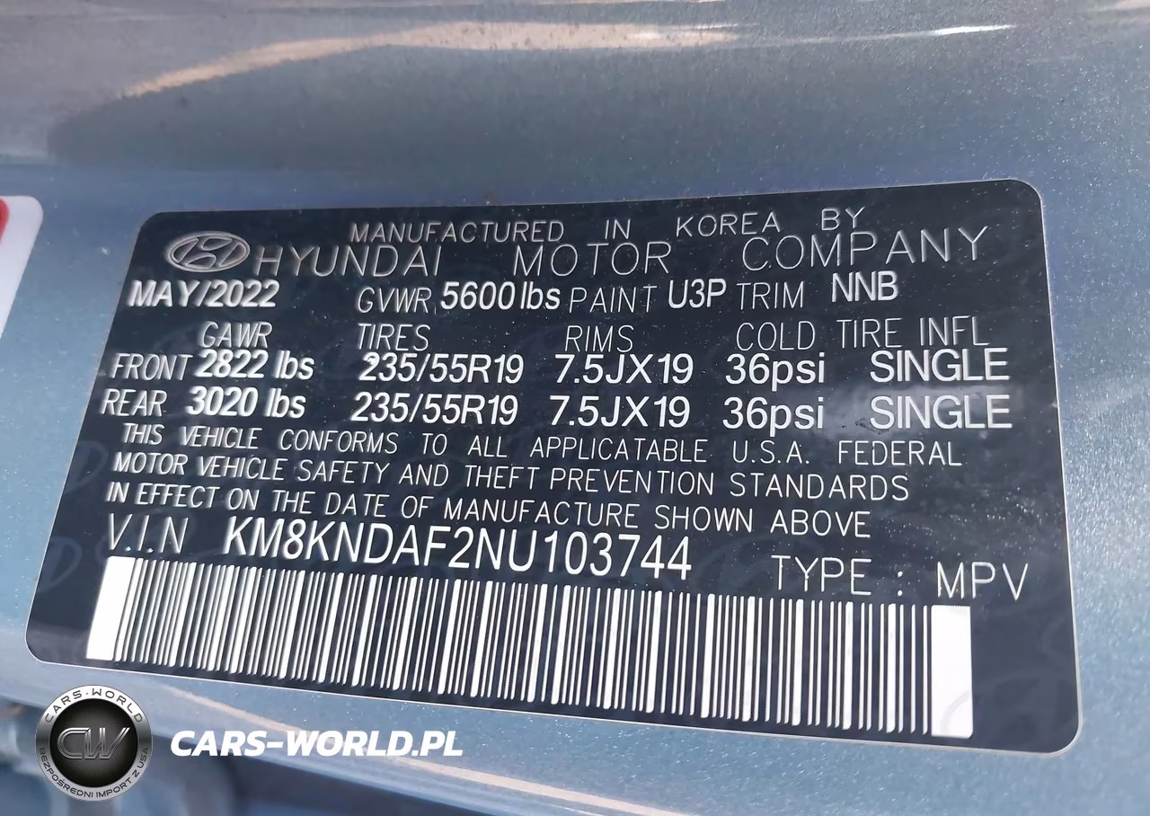 2022 Hyundai Ioniq 5 Sel VIN:KM8KNDAF2NU103744 - 9