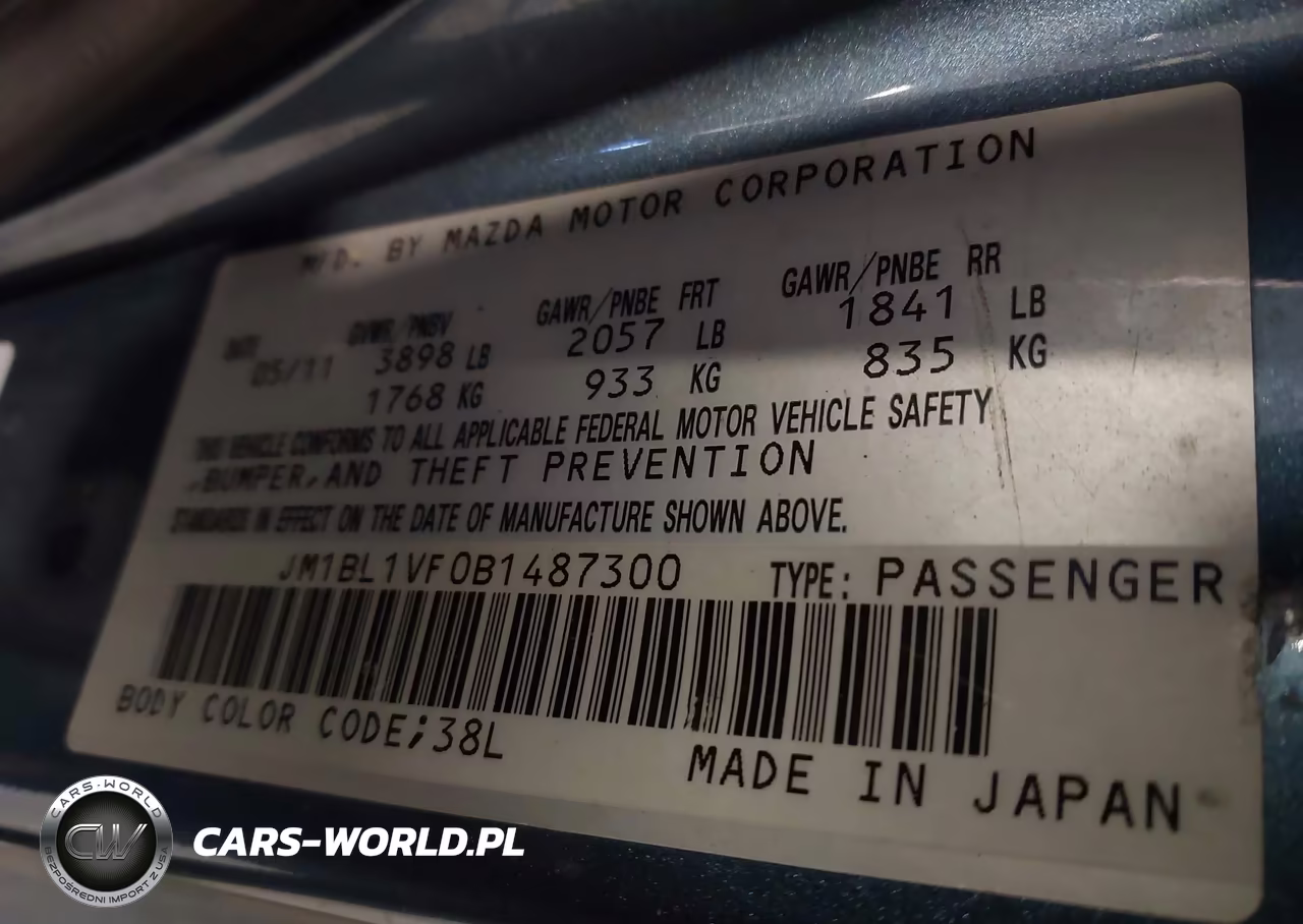 2011 Mazda Mazda3 I Touring VIN:JM1BL1VF0B1487300 - 9