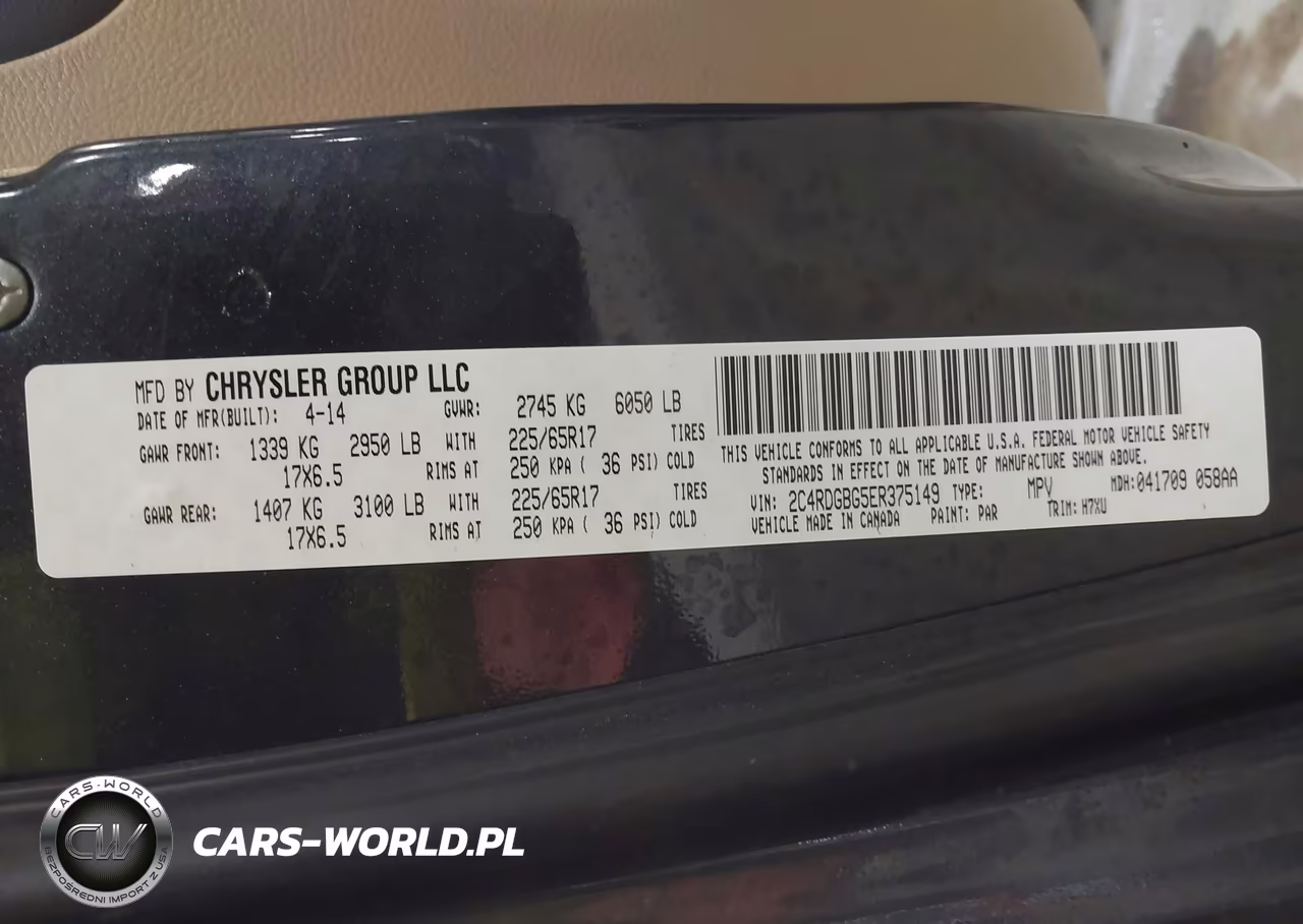 2014 Dodge Grand Caravan Se VIN:2C4RDGBG5ER375149 - 9
