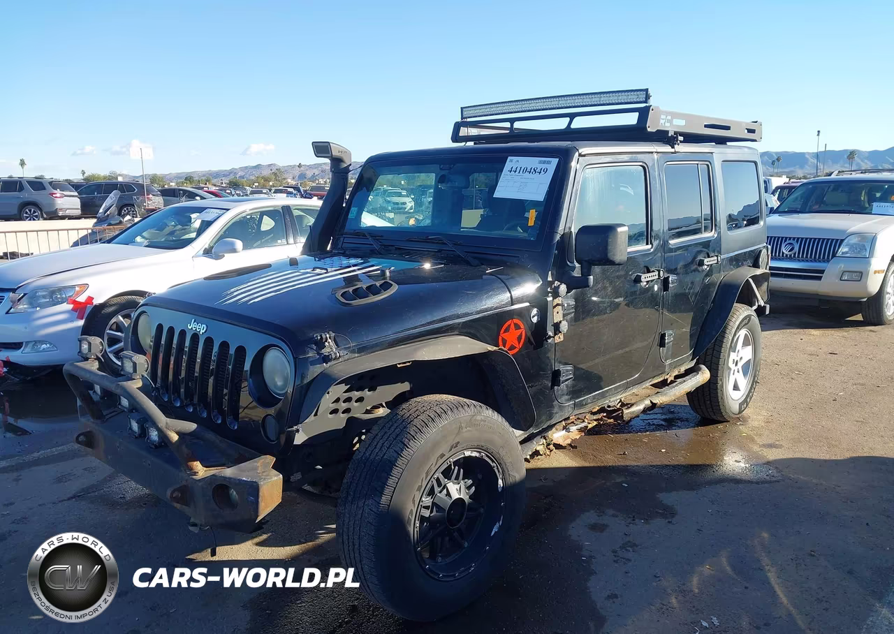 2013 Jeep Wrangler Unlimited Sport VIN:1C4BJWDG1DL621817 - 2