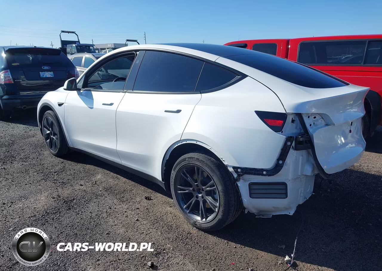 2025 Tesla Model Y Long Range Dual Motor All-Wheel Drive VIN:7SAYGAEE8SF291542 - 3