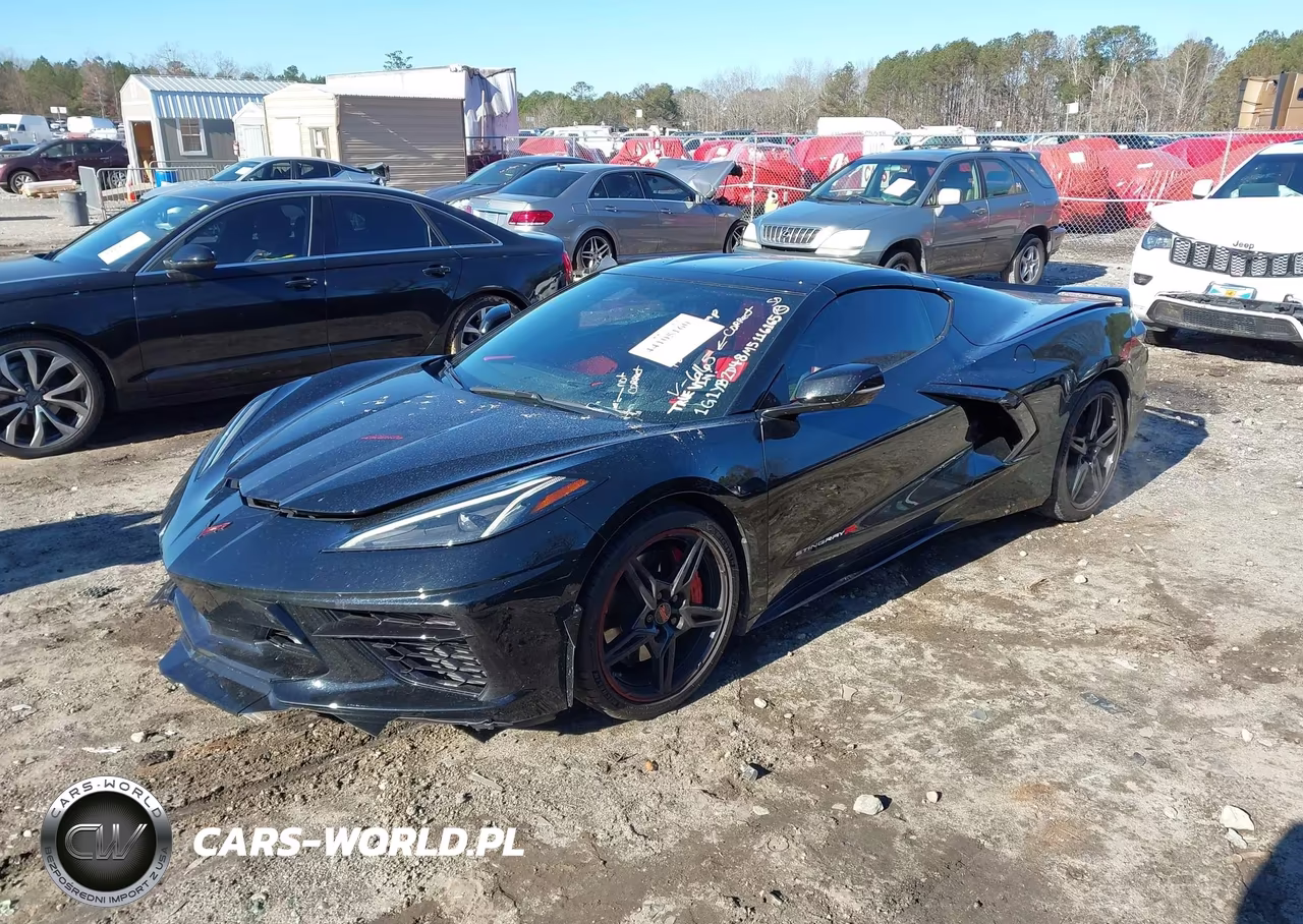 2021 Chevrolet Corvette Stingray Rwd 2Lt VIN:1G1YB2D48M5116165 - 2
