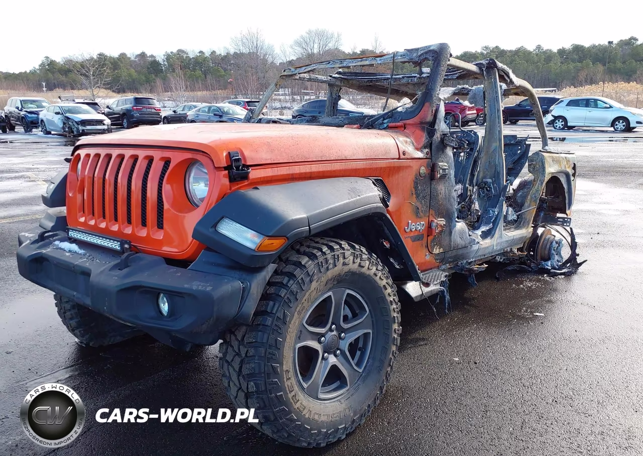 2018 Jeep Wrangler Unlimited Sport S 4X4 VIN:1C4HJXDG9JW233678 - 2