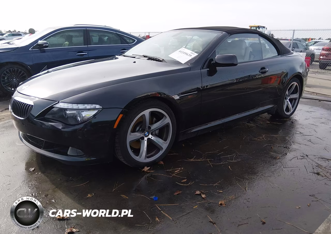2008 BMW 650I VIN:WBAEB535X8CX63638 - 2