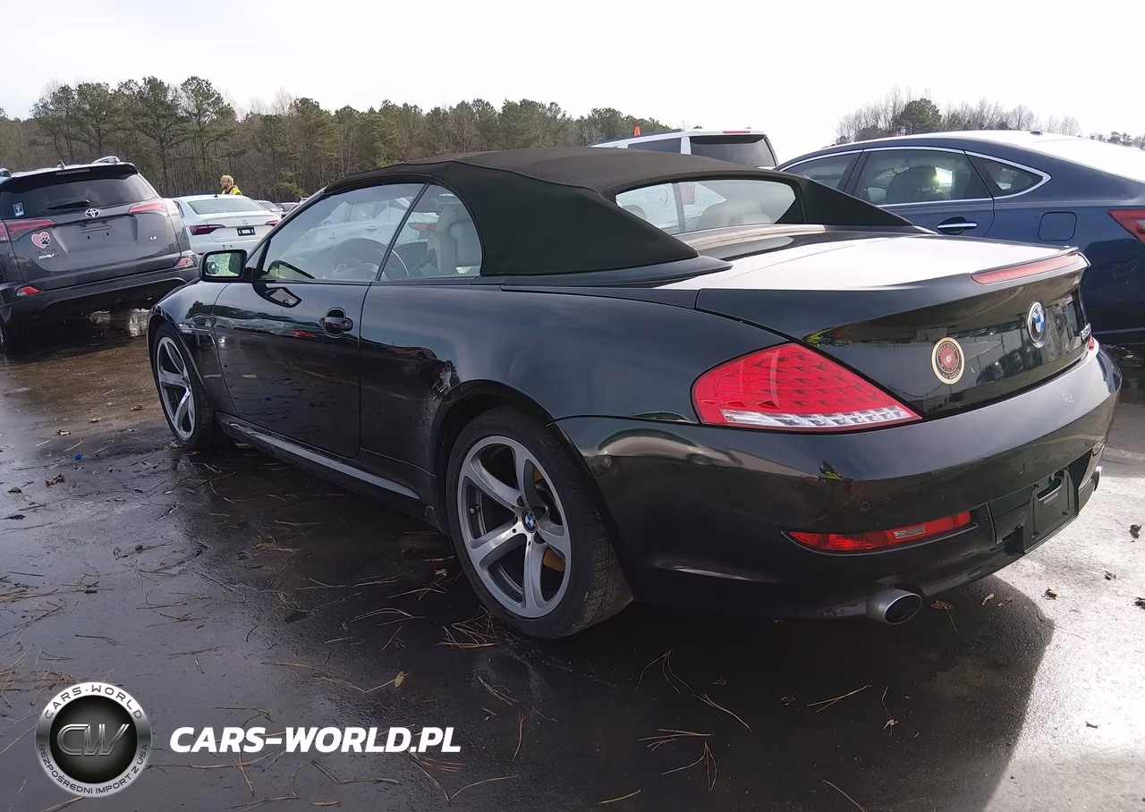 2008 BMW 650I VIN:WBAEB535X8CX63638 - 3