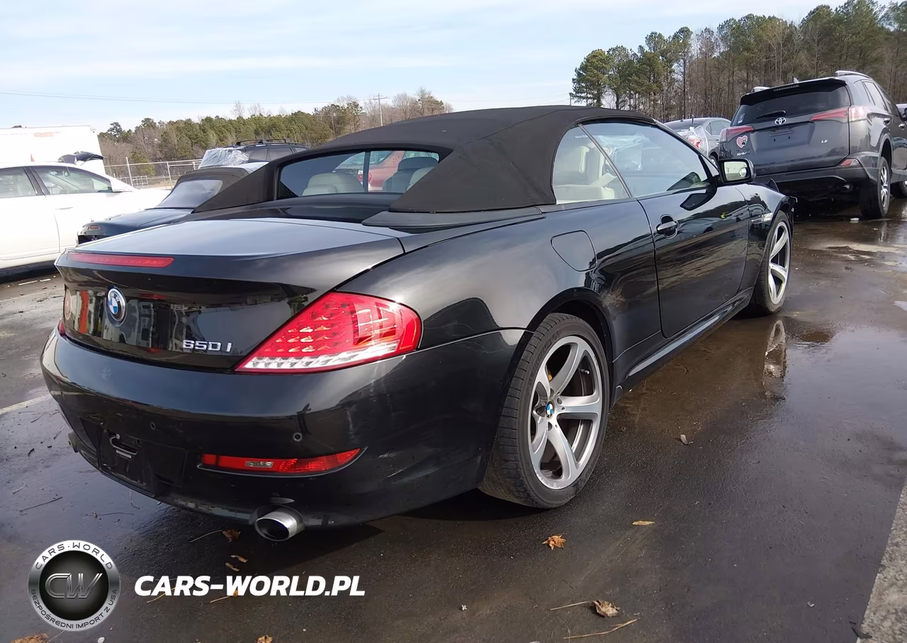 2008 BMW 650I VIN:WBAEB535X8CX63638 - 4