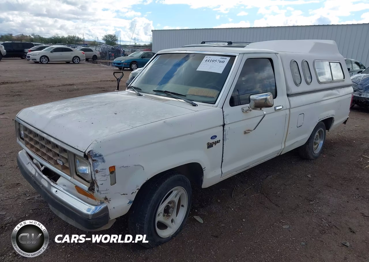 1987 Ford Ranger VIN:1FTBR10A0HUB75396 - 2