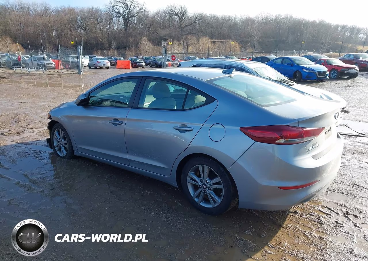 2017 Hyundai Elantra Se VIN:5NPD84LF2HH027409 - 3