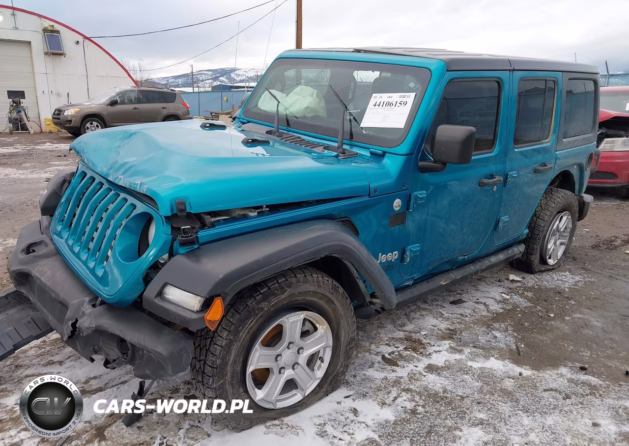 2020 Jeep Wrangler Unlimited Sport S 4X4 VIN:1C4HJXDGXLW111883 - 2