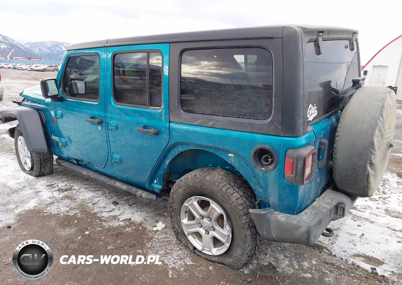 2020 Jeep Wrangler Unlimited Sport S 4X4 VIN:1C4HJXDGXLW111883 - 3