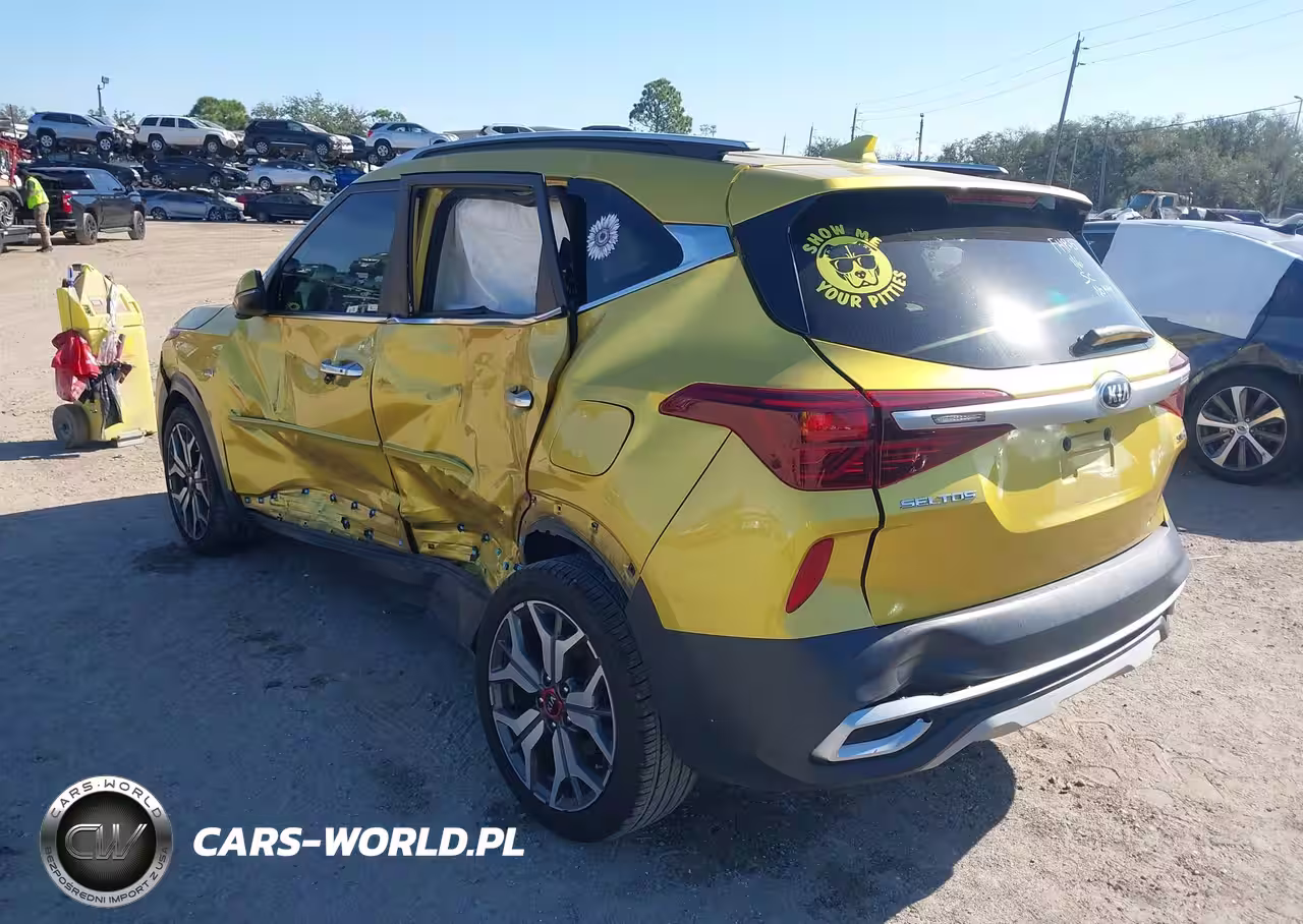 2021 Kia Seltos Sx Turbo VIN:KNDETCA2XM7189512 - 3