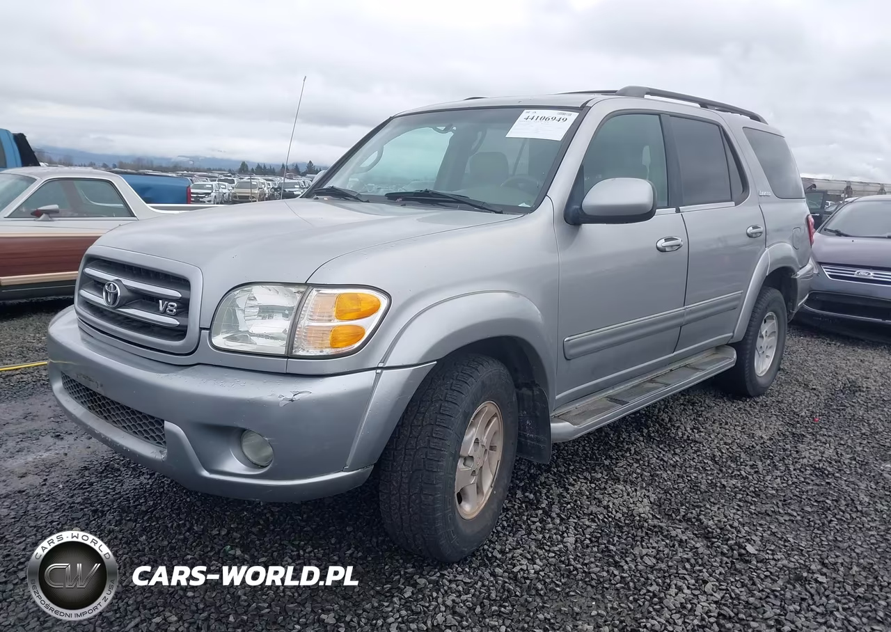 2002 Toyota Sequoia Limited V8 VIN:5TDZT38A82S088261 - 2