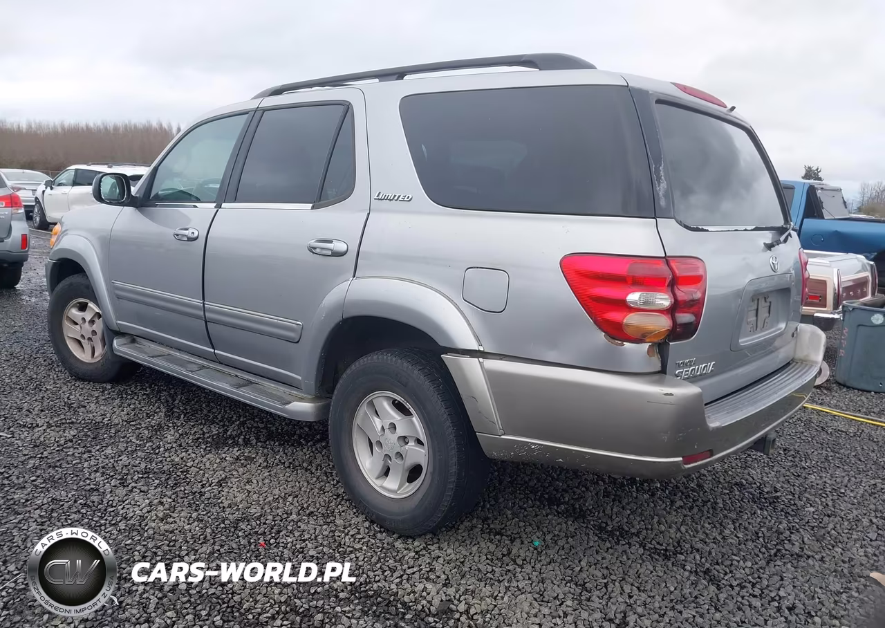 2002 Toyota Sequoia Limited V8 VIN:5TDZT38A82S088261 - 3