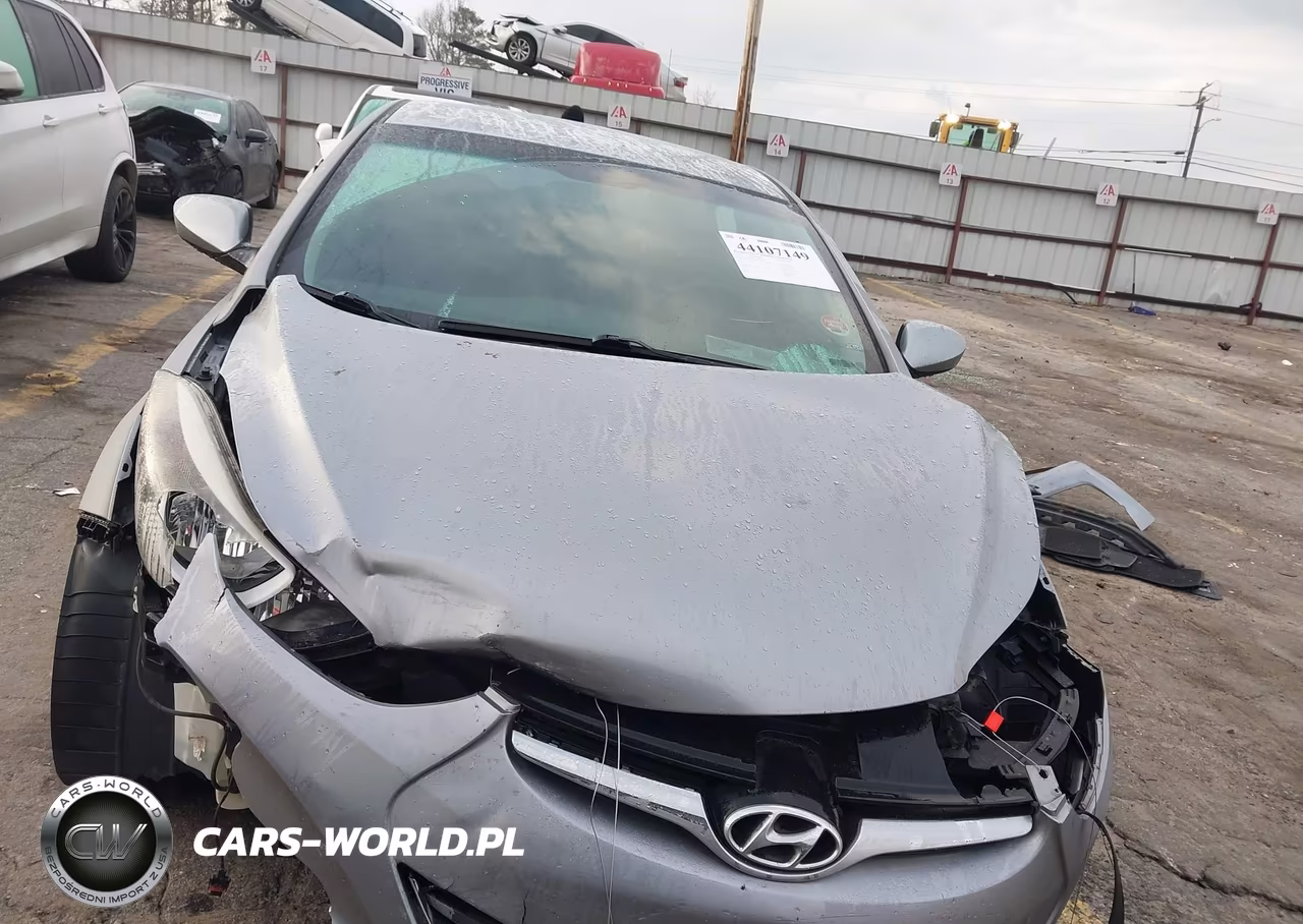 2015 Hyundai Elantra Se VIN:5NPDH4AE8FH601454 - 12