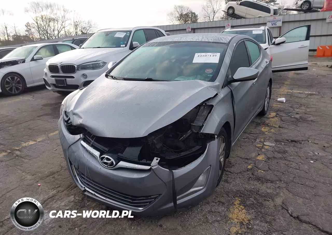 2015 Hyundai Elantra Se VIN:5NPDH4AE8FH601454 - 2
