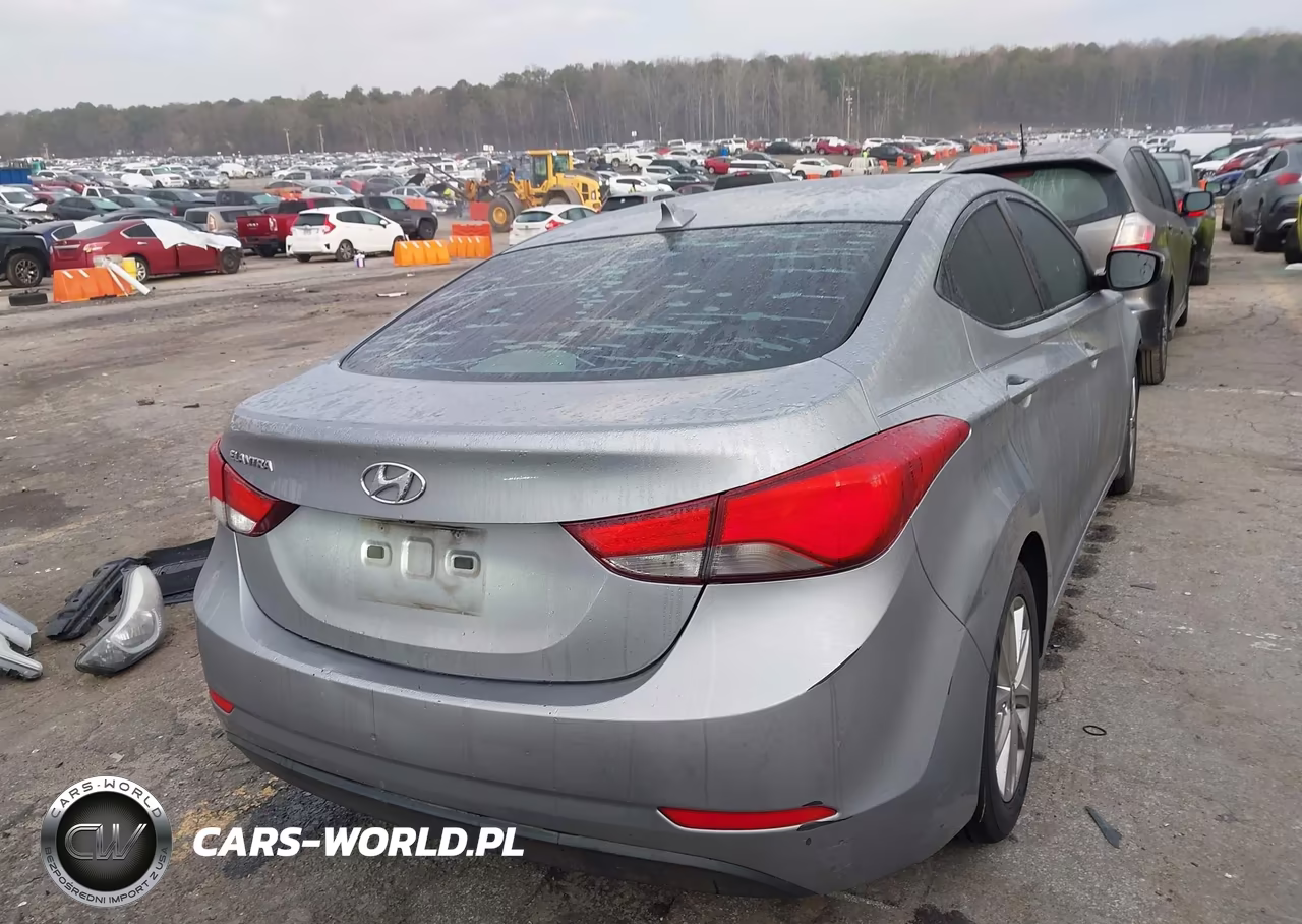 2015 Hyundai Elantra Se VIN:5NPDH4AE8FH601454 - 4