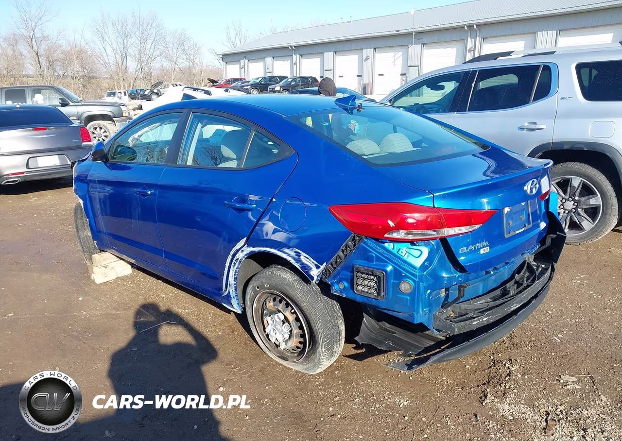 2017 Hyundai Elantra Se VIN:5NPD74LF0HH138060 - 3