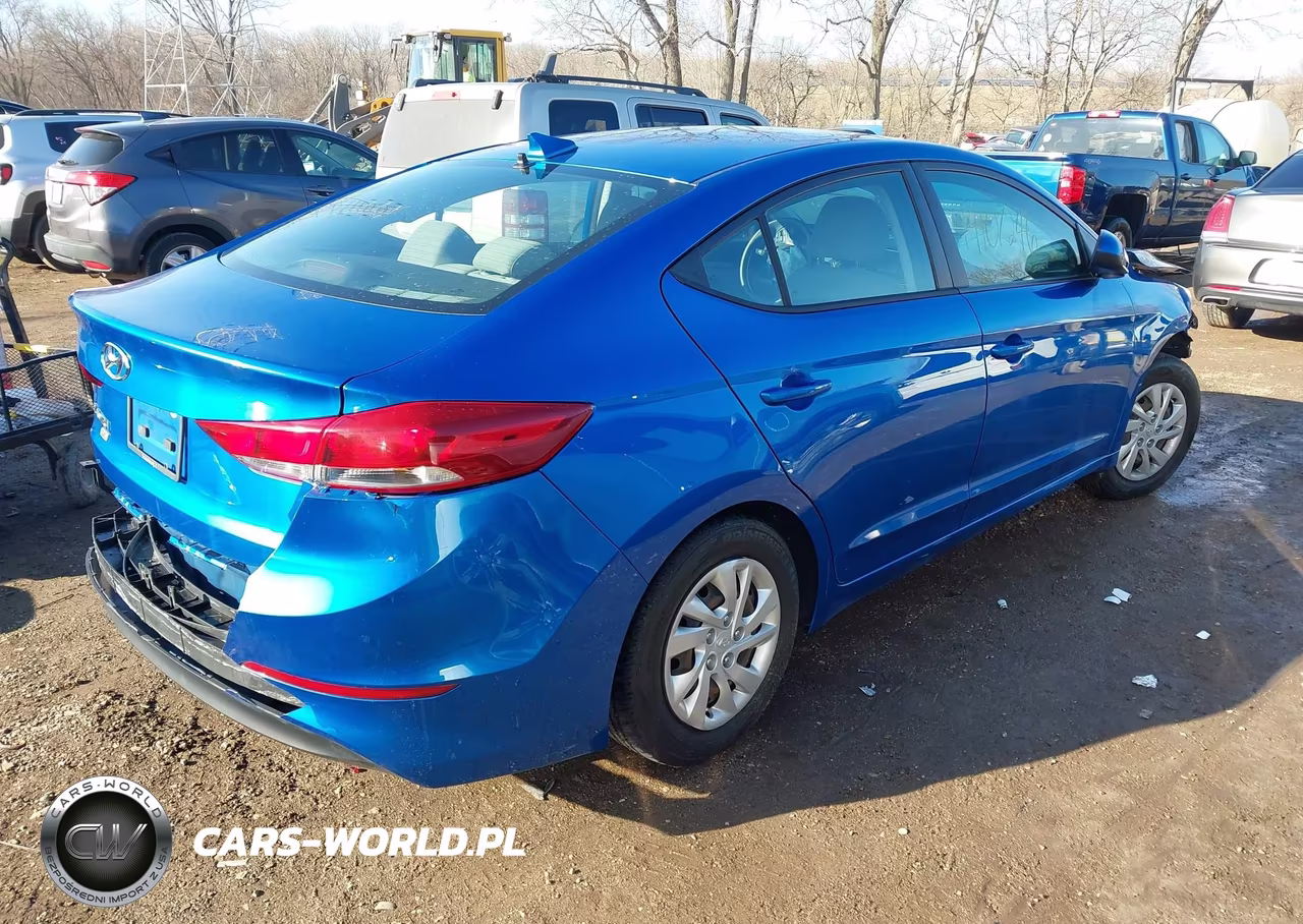 2017 Hyundai Elantra Se VIN:5NPD74LF0HH138060 - 4