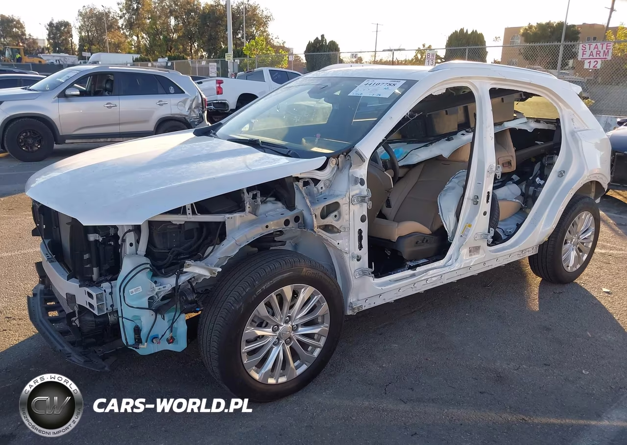 2024 Cadillac Xt4 Fwd Luxury VIN:1GYAZAR42RF196386 - 2