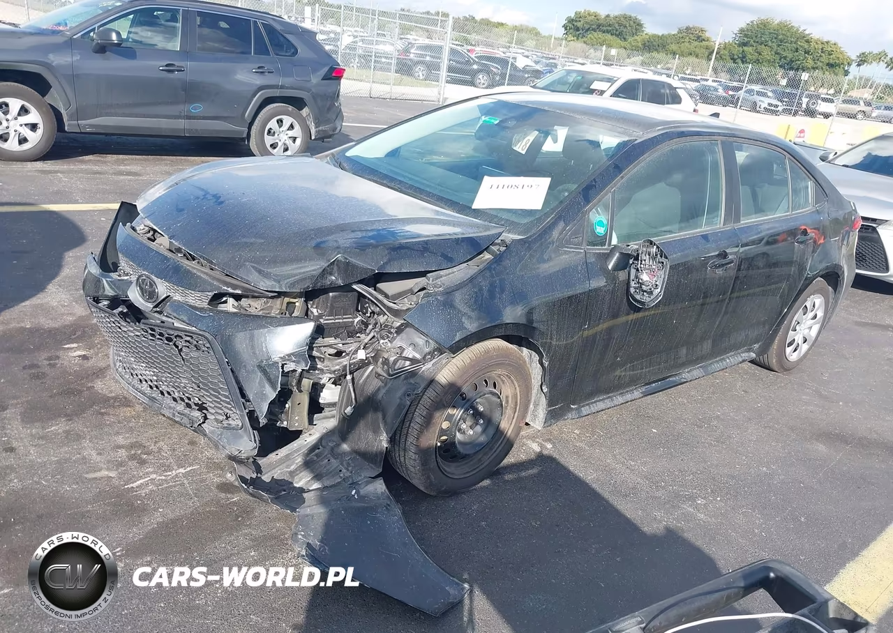 2021 Toyota Corolla Le VIN:5YFEPMAE7MP256781 - 2