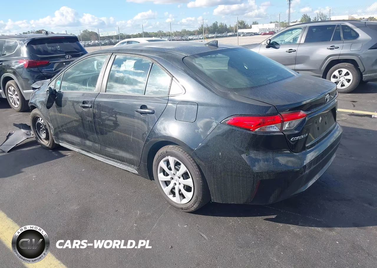 2021 Toyota Corolla Le VIN:5YFEPMAE7MP256781 - 3