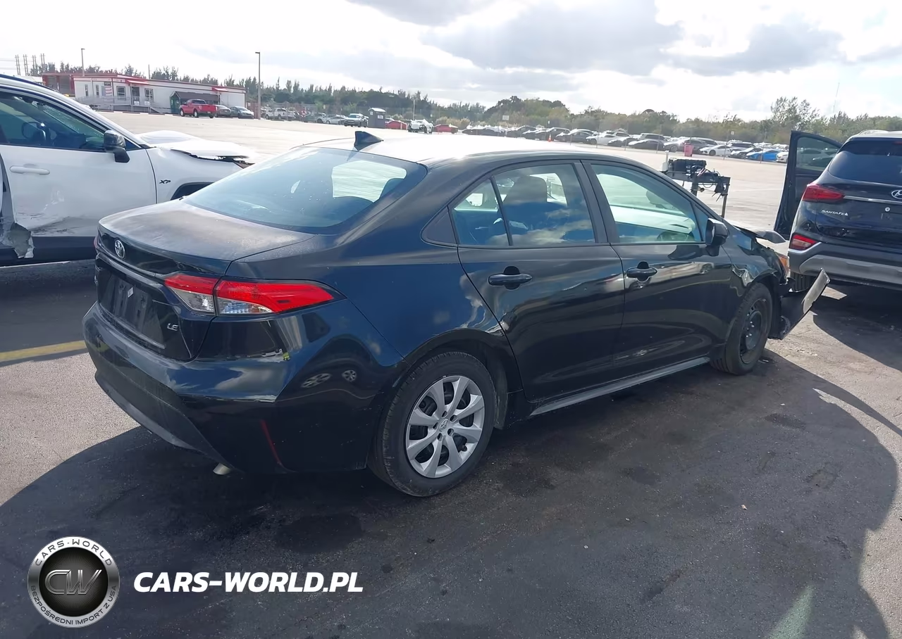 2021 Toyota Corolla Le VIN:5YFEPMAE7MP256781 - 4