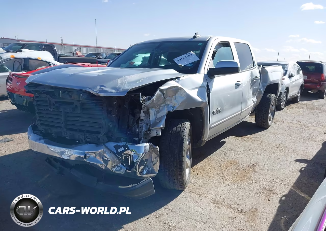 2018 Chevrolet Silverado 1500 1Lt VIN:1GCPCREC1JF213017 - 2