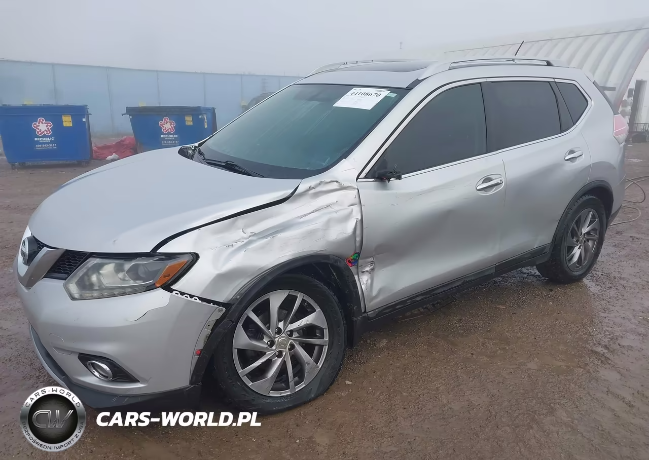 2015 Nissan Rogue Sl VIN:5N1AT2MT3FC900440 - 2