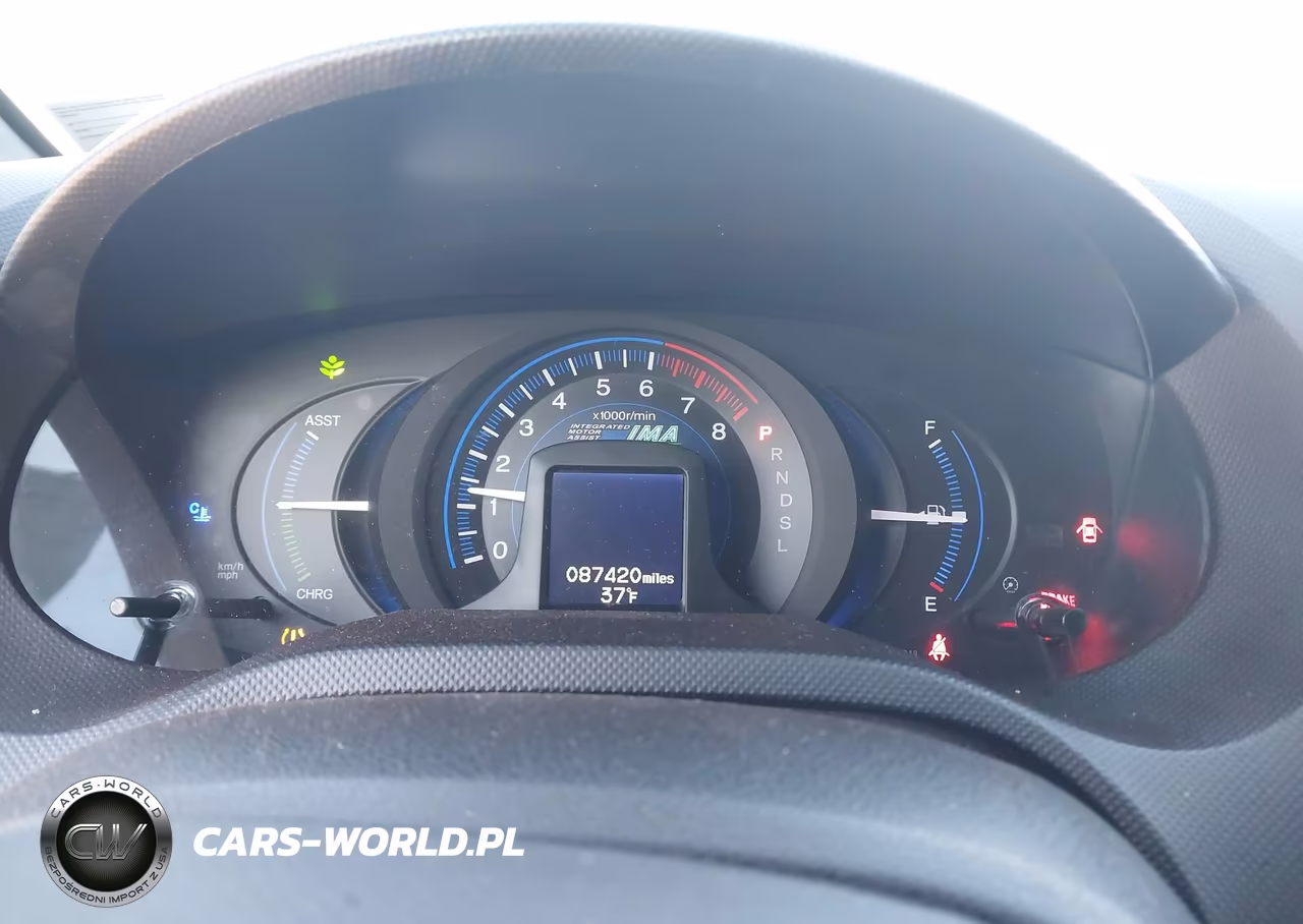 2014 Honda Insight Lx VIN:JHMZE2H53ES002923 - 7