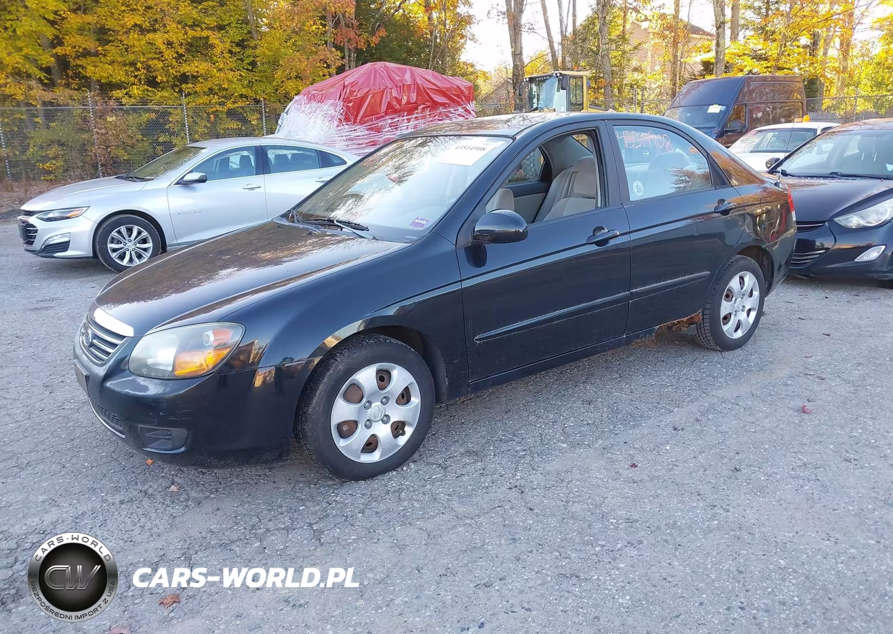2009 Kia Spectra Ex VIN:KNAFE222495652011 - 2