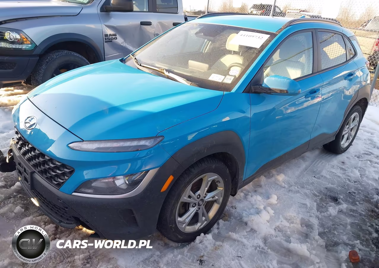 2022 Hyundai Kona Sel VIN:KM8K6CAB5NU878883 - 2