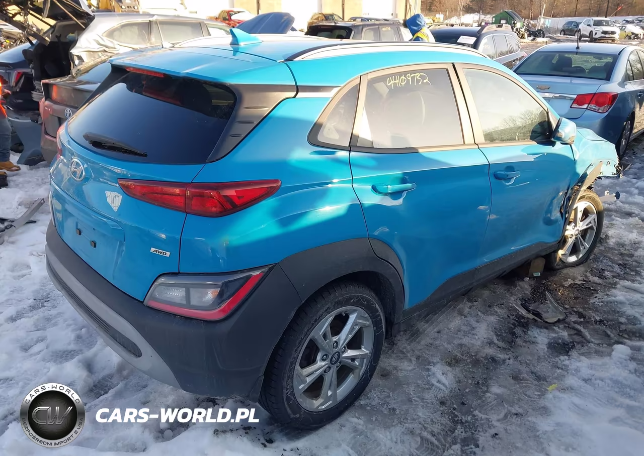 2022 Hyundai Kona Sel VIN:KM8K6CAB5NU878883 - 4