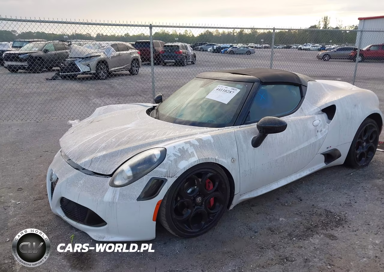 2018 Alfa Romeo 4C Spider VIN:ZARBAAB42JM282492 - 2