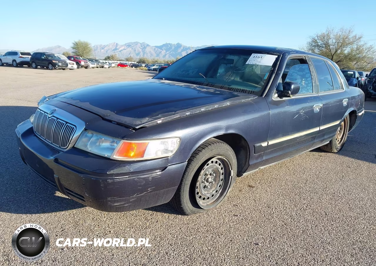 2000 Mercury Grand Marquis Gs VIN:2MEFM74W2YX644424 - 2