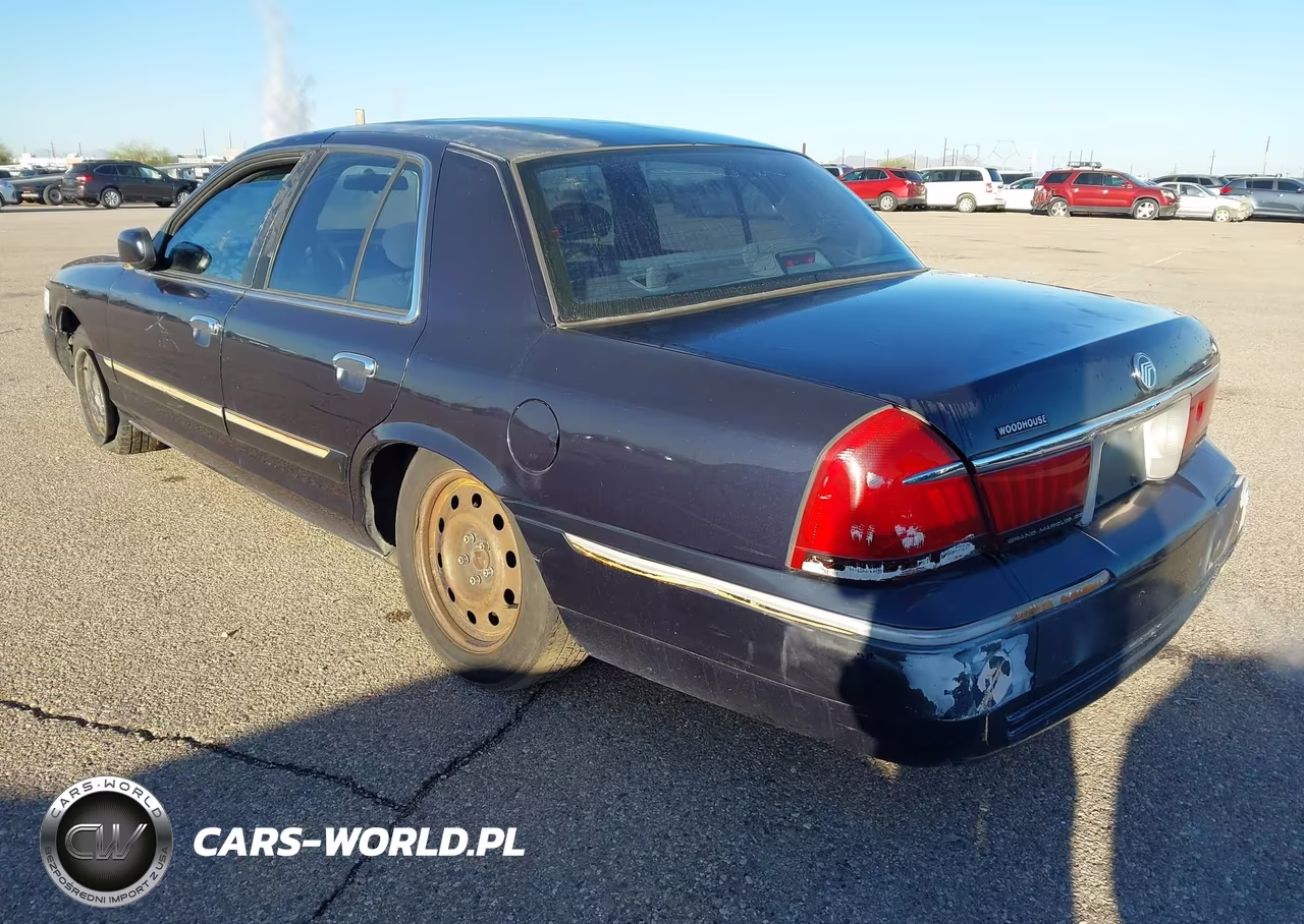 2000 Mercury Grand Marquis Gs VIN:2MEFM74W2YX644424 - 3
