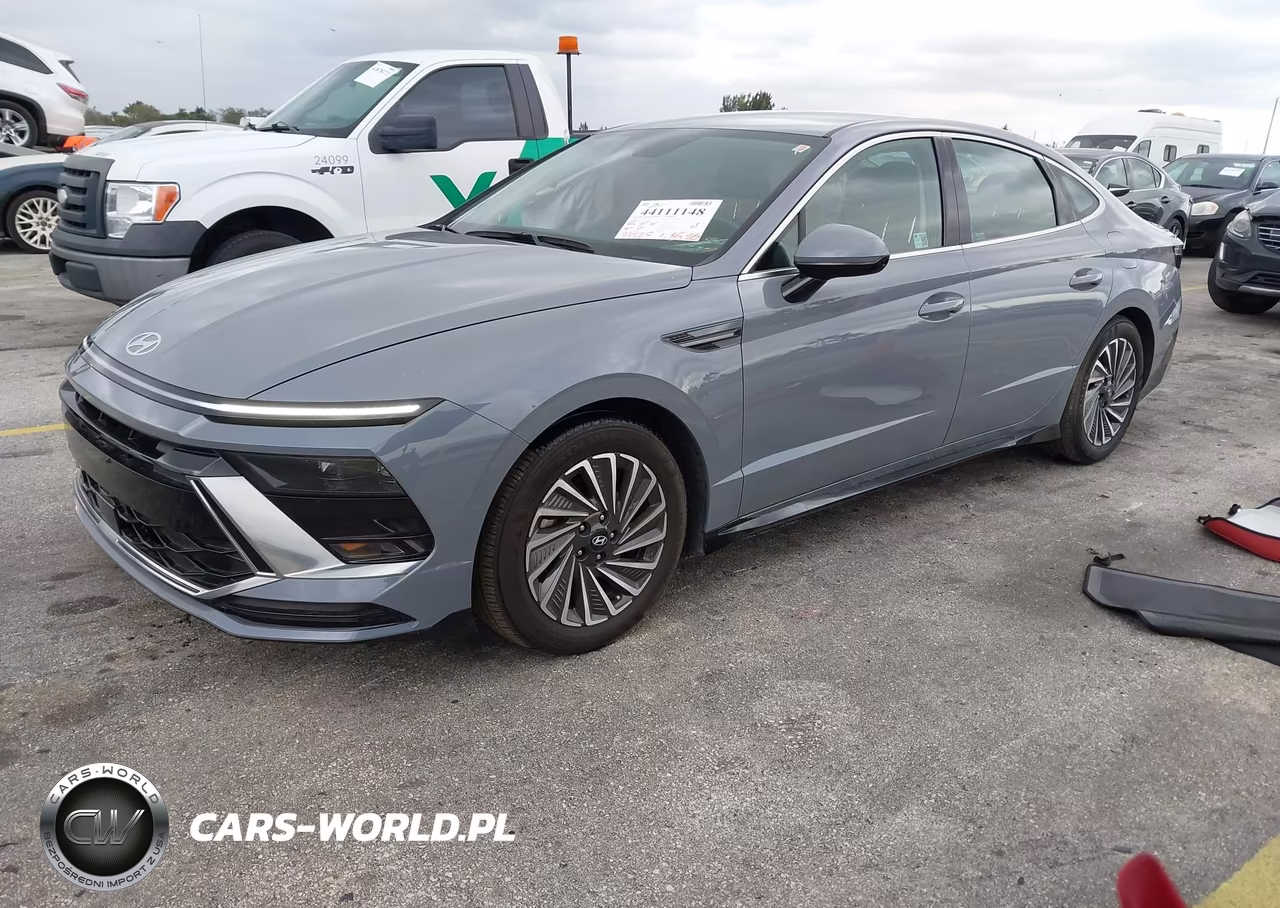 2025 Hyundai Sonata Hybrid Sel VIN:KMHL34JJ5SA124888 - 2