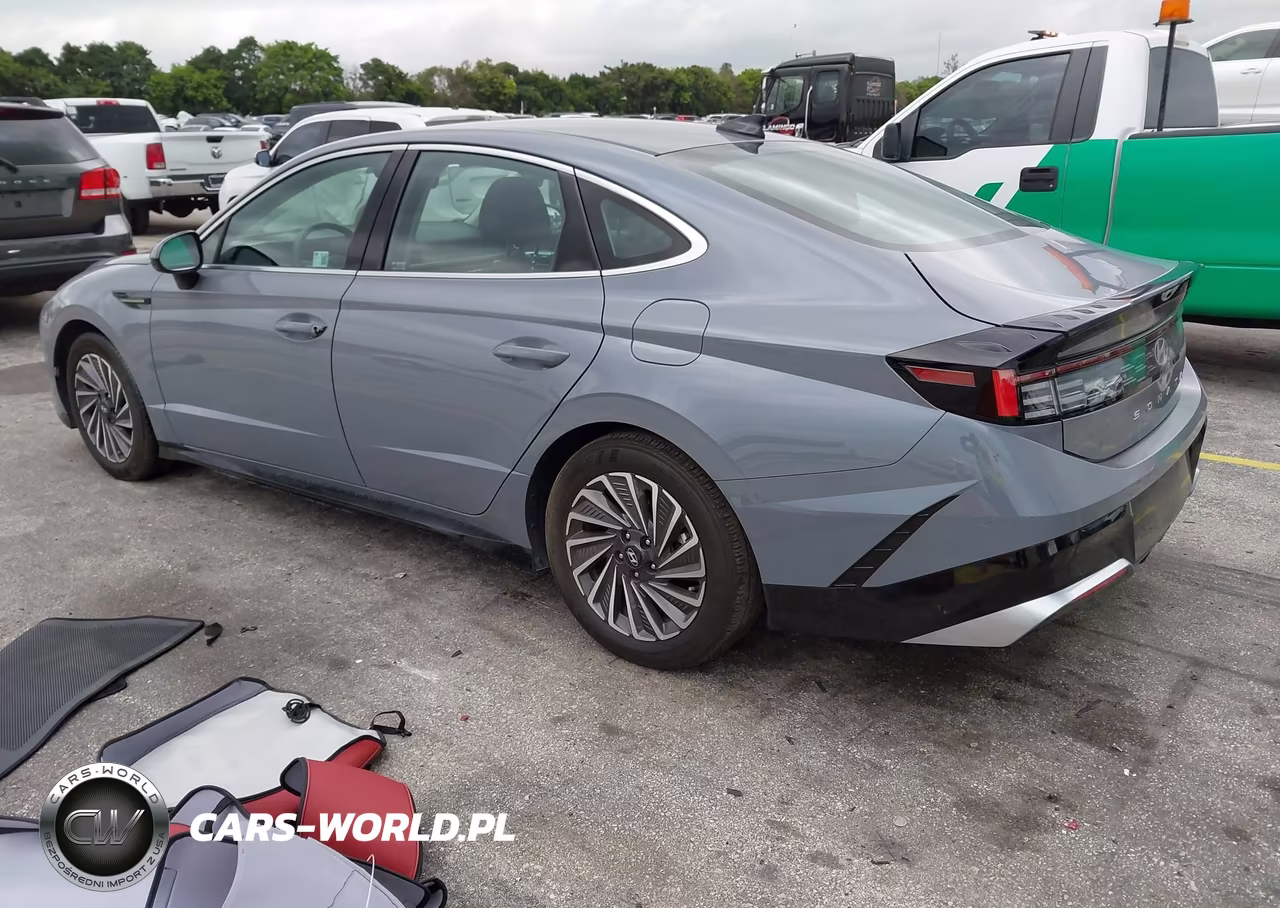 2025 Hyundai Sonata Hybrid Sel VIN:KMHL34JJ5SA124888 - 3