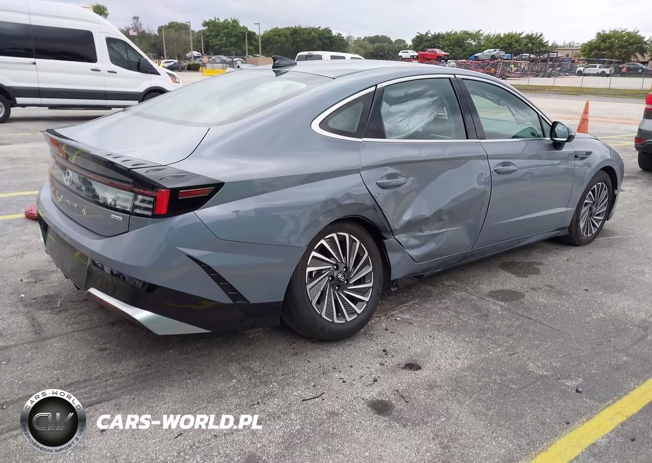 2025 Hyundai Sonata Hybrid Sel VIN:KMHL34JJ5SA124888 - 4
