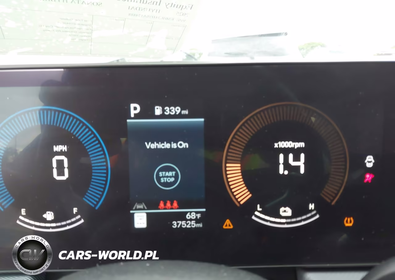 2025 Hyundai Sonata Hybrid Sel VIN:KMHL34JJ5SA124888 - 7