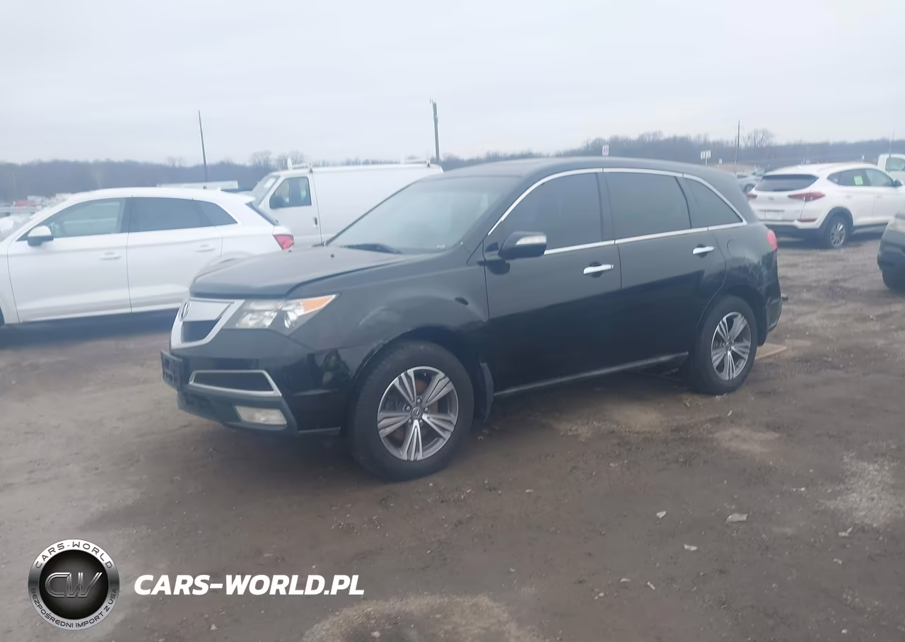 2010 Acura Mdx VIN:2HNYD2H29AH531911 - 2
