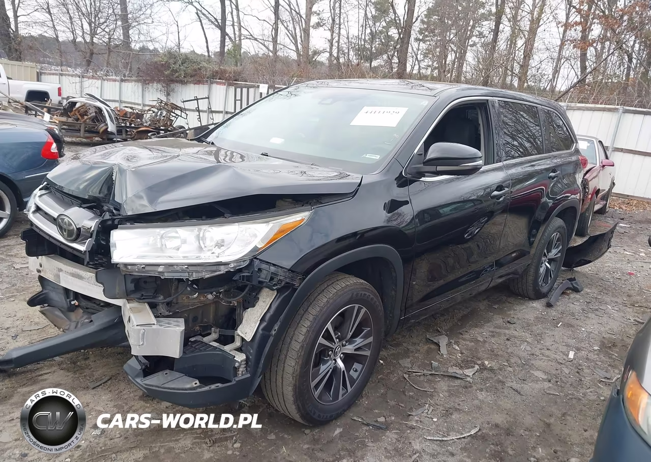2017 Toyota Highlander Le VIN:5TDZZRFH8HS203788 - 2