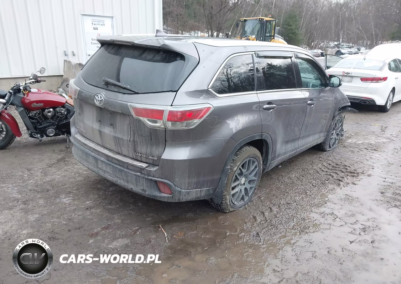 2014 Toyota Highlander Limited V6 VIN:5TDDKRFH3ES059920 - 4