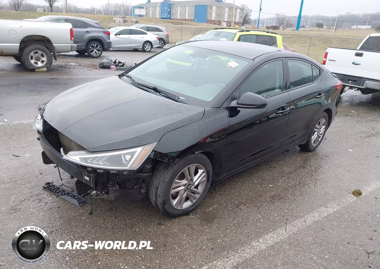 2019 Hyundai Elantra Sel VIN:KMHD84LF6KU775315 - 2