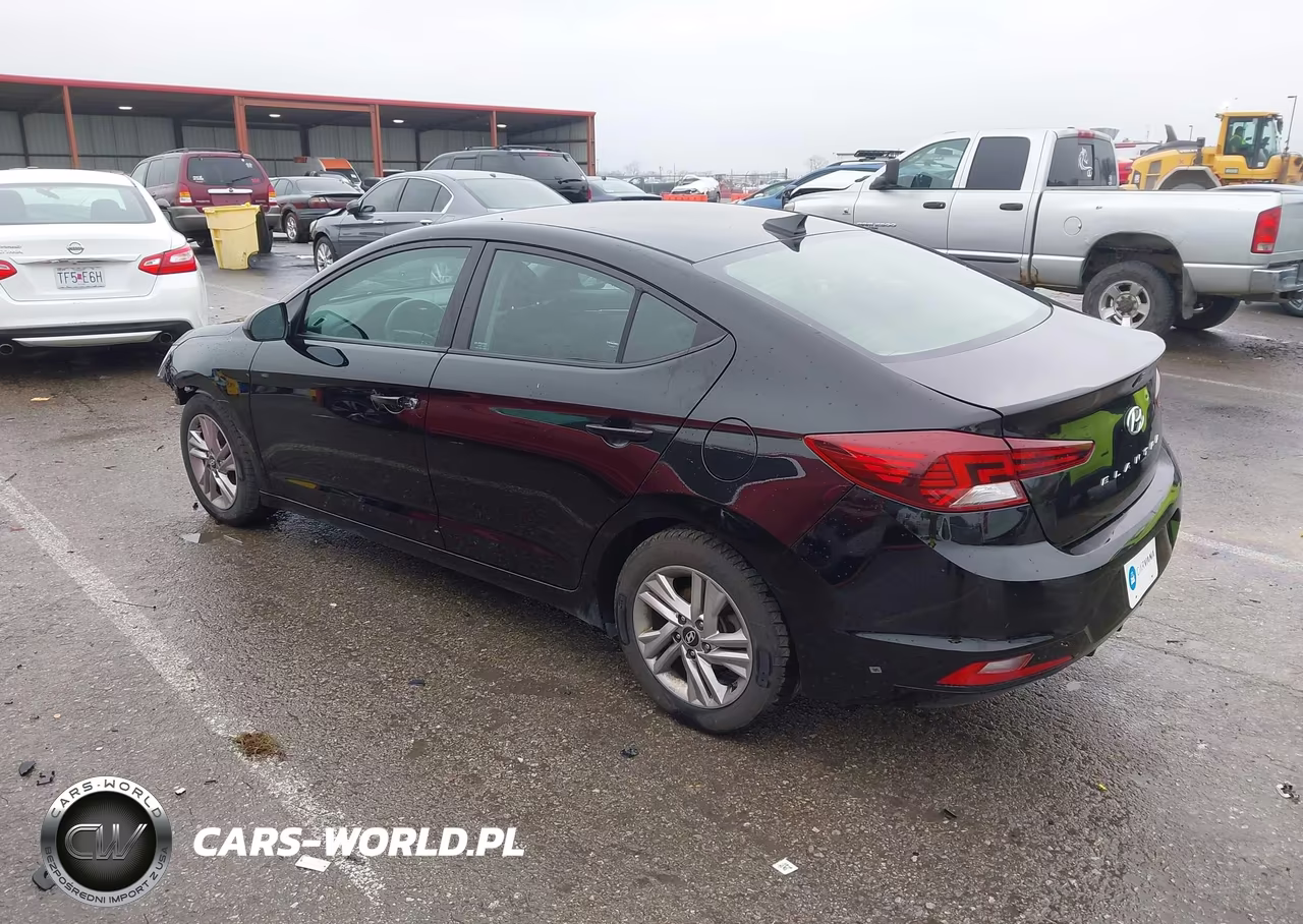 2019 Hyundai Elantra Sel VIN:KMHD84LF6KU775315 - 3