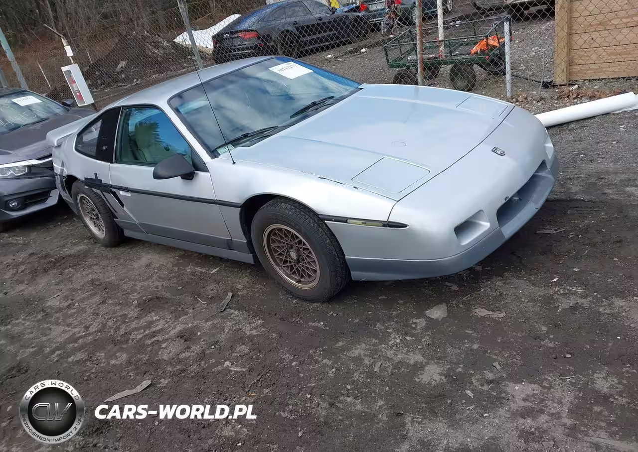 1987 Pontiac Fiero Gt