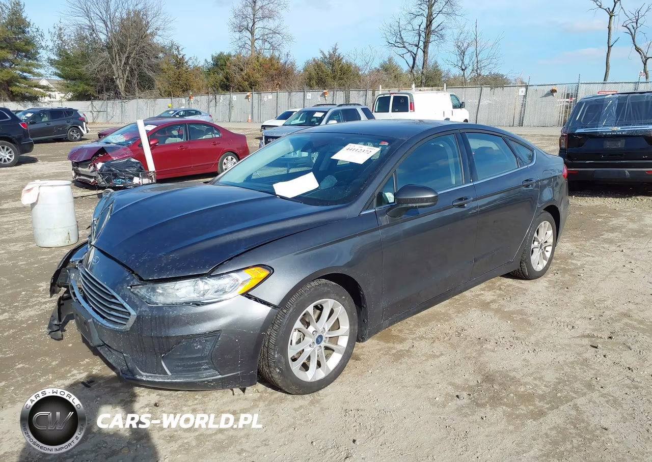 2020 Ford Fusion Hybrid Se VIN:3FA6P0LU7LR154042 - 2
