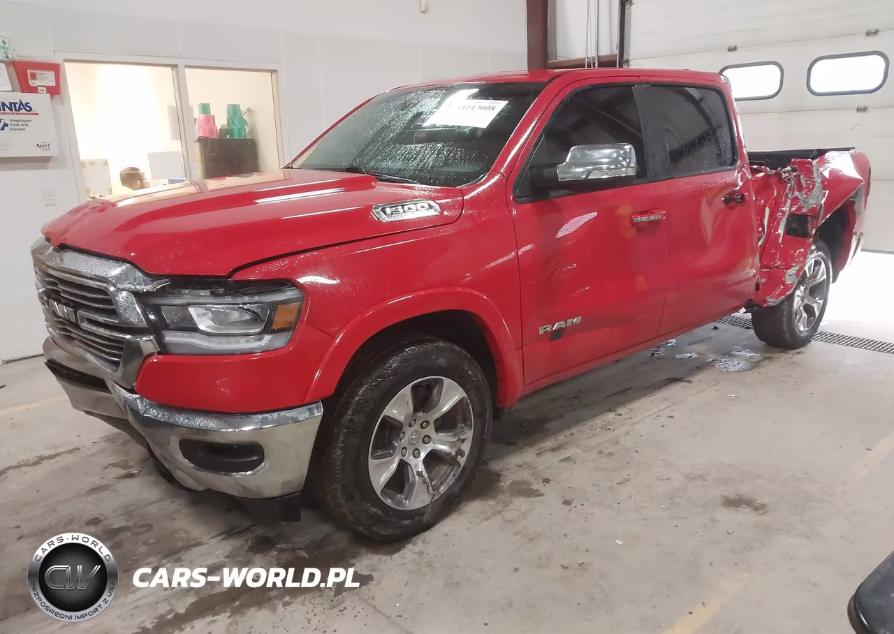 2020 Ram 1500 Laramie 4X4 5'7 Box VIN:1C6SRFJT1LN199343 - 2