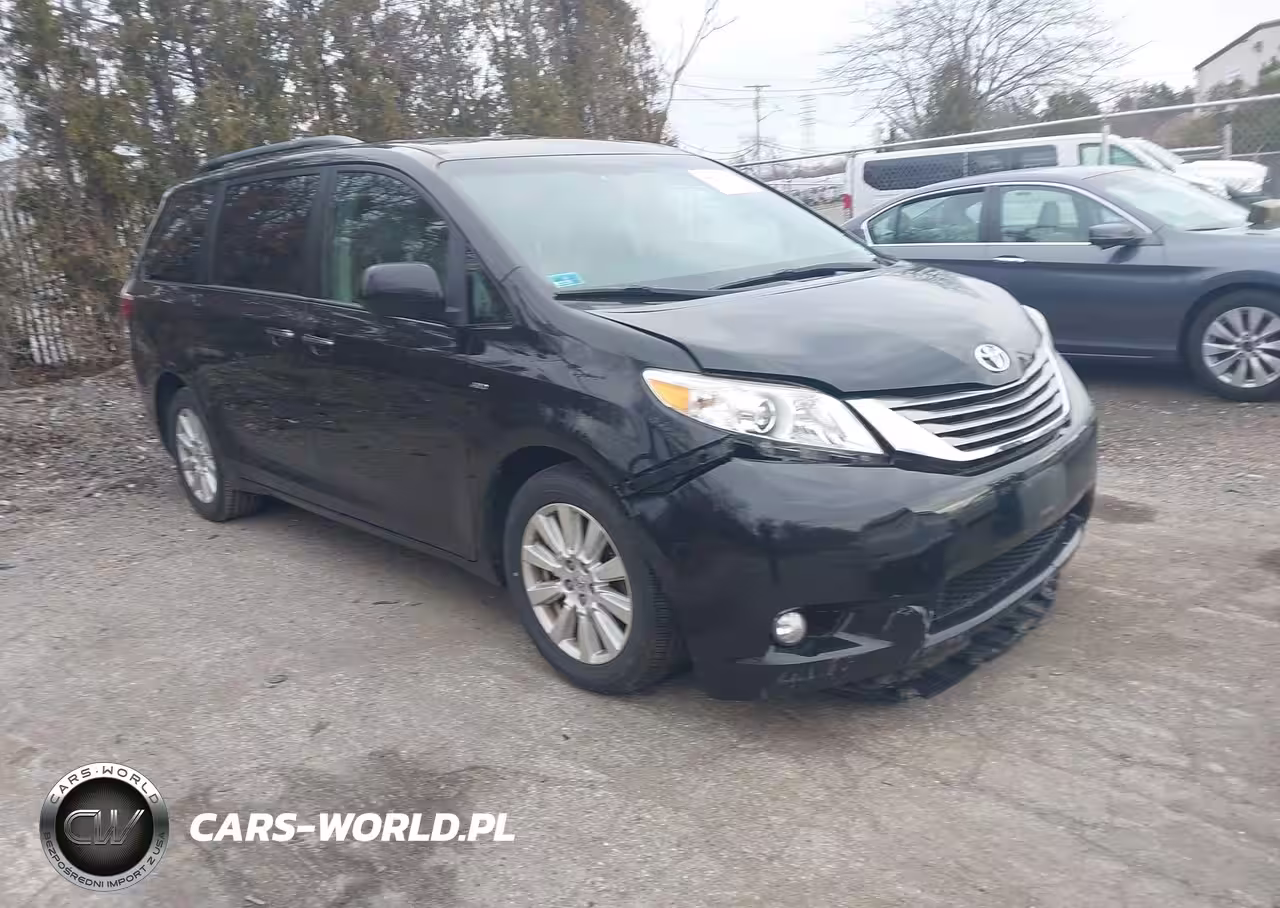 2017 Toyota Sienna Xle 7 Passenger