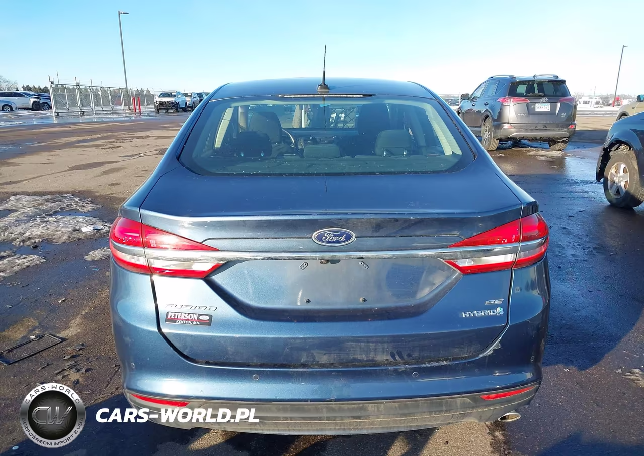 2018 Ford Fusion Hybrid Se VIN:3FA6P0LU0JR234828 - 17